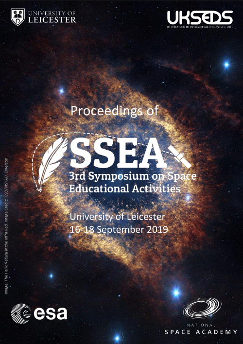 Cover image shows the conference logo superimposed over the Helix Nebula